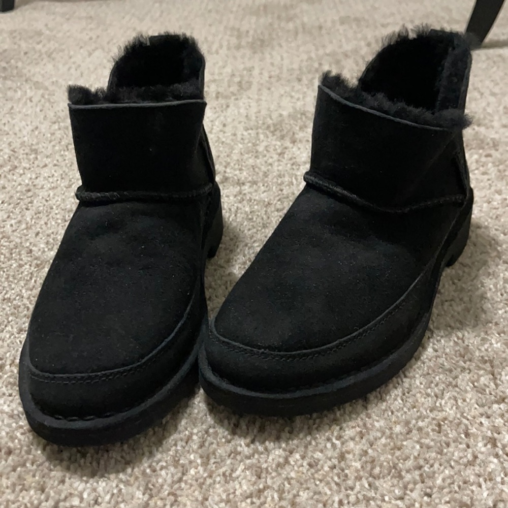 UGG Black Ankle boots size 7.5